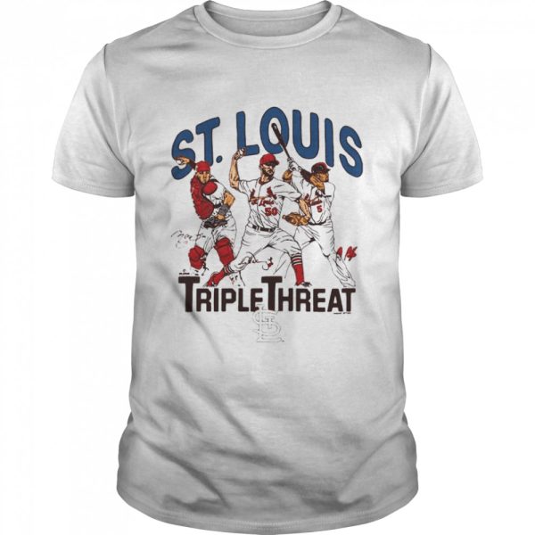 NEW St.LC Wainwright Pujols Molina T-Shirt