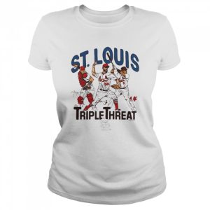 St Louis Cardinals Wainwright Pujols Molina Signatures t-shirt