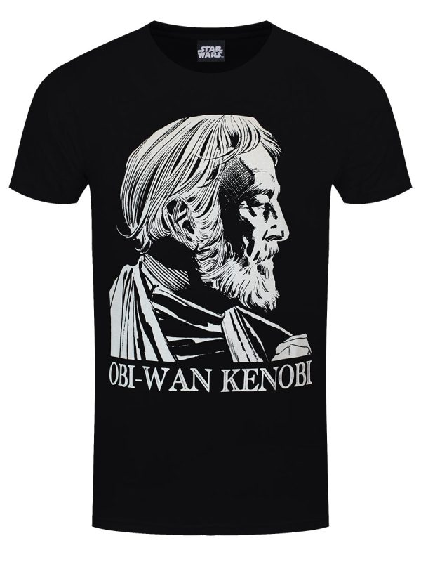 Star Wars Classic Kenobi Men’s Black T-Shirt