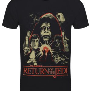 Star Wars Montage Men’s Black T-Shirt