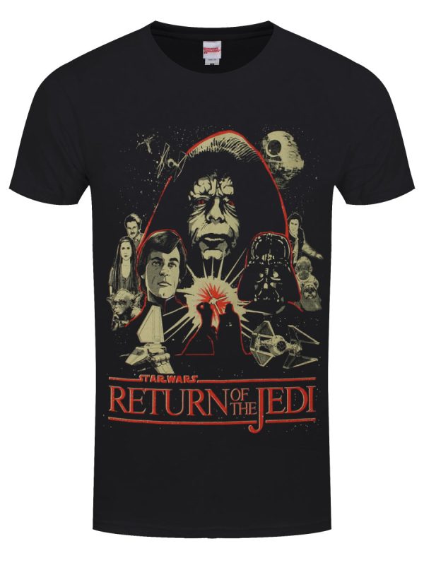 Star Wars Montage Men’s Black T-Shirt