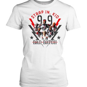 Star Wars The Bad Batch Strap In Kid Group Shot T-shirt