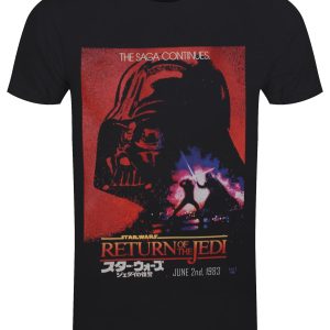 Star Wars Vader Poster Men’s Black T-Shirt