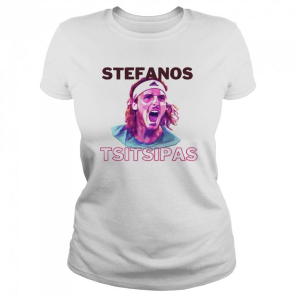 Stefanos Tsitsipas Illustration shirt