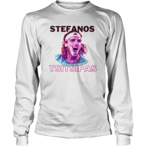 Stefanos Tsitsipas Illustration shirt 3