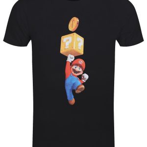 Super Mario Bros Mario Coin Mens T Shirt 1