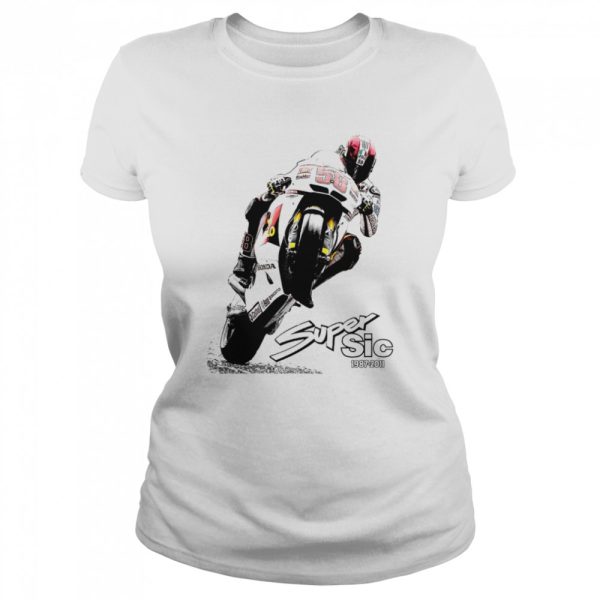 Super Sic Marco Simoncelli Tribute Motorcycle Race shirt