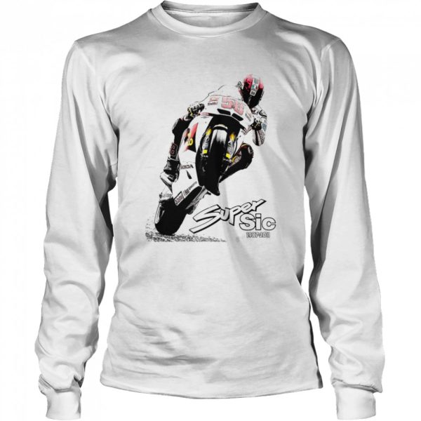 Super Sic Marco Simoncelli Tribute Motorcycle Race shirt