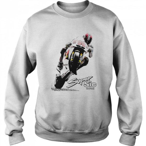 Super Sic Marco Simoncelli Tribute Motorcycle Race shirt