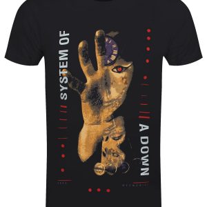 System Of A Down Pharoah Mens Black T Shirt 1