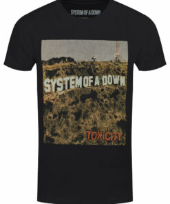 System Of A Down Toxicity Mens Black T Shirt 1