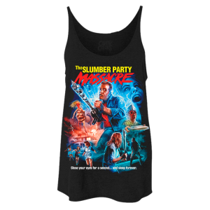 THE SLUMBER PARTY MASSACRE – LADIES SLOUCHY TANKTOP