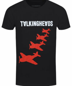 Talking Heads 4 Planes Mens Black T Shirt 1