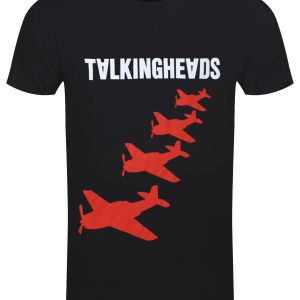 Talking Heads 4 Planes Mens Black T Shirt 1