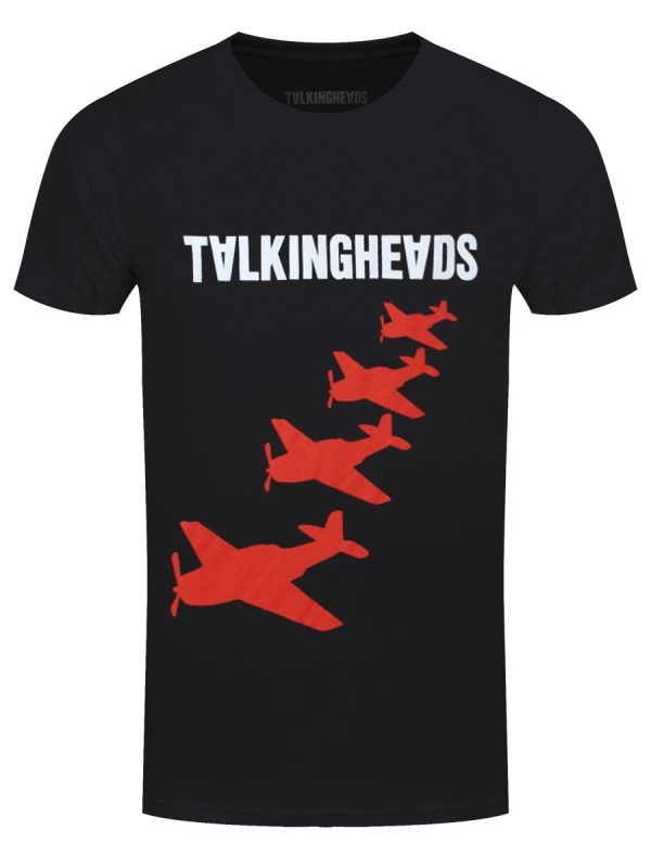 Talking Heads 4 Planes Men’s Black T-Shirt