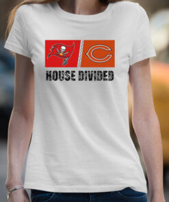 Tampa Bay Buccaneers vs Chicago Bears House Divided Shirt 3 Tampa Bay Buccaneers vs Chicago Bears House Divided Shirt 4