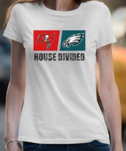 Tampa Bay Buccaneers vs Philadelphia Eagles House Divided Shirt 4