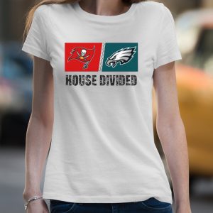 Tampa Bay Buccaneers vs Philadelphia Eagles House Divided Shirt 4