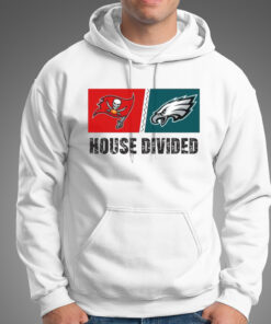 Tampa Bay Buccaneers vs Philadelphia Eagles House Divided Shirt 5