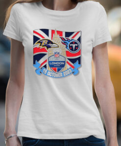 Tennessee Titans vs. Baltimore Ravens gameday London 15 October 2023 shirt 3 Tennessee Titans vs Baltimore Ravens gameday London 15 October 2023 shirt 4