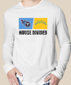 Tennessee Titans vs Los Angeles Chargers House Divided Shirt 2 Tennessee Titans vs Los Angeles Chargers House Divided Shirt 3