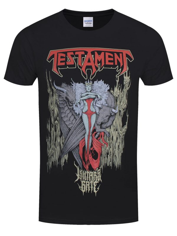 Testament Ishtar’s Gate Men’s Black T-Shirt