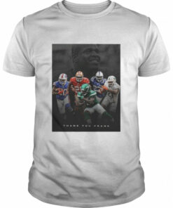 Thank You Frank Gore Retirement 16 Years Career T shirt 1