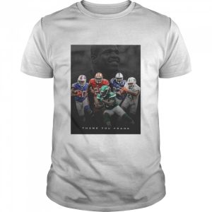 Thank You Frank Gore Retirement 16 Years Career T-shirt