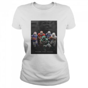 Thank You Frank Gore Retirement 16 Years Career T-shirt