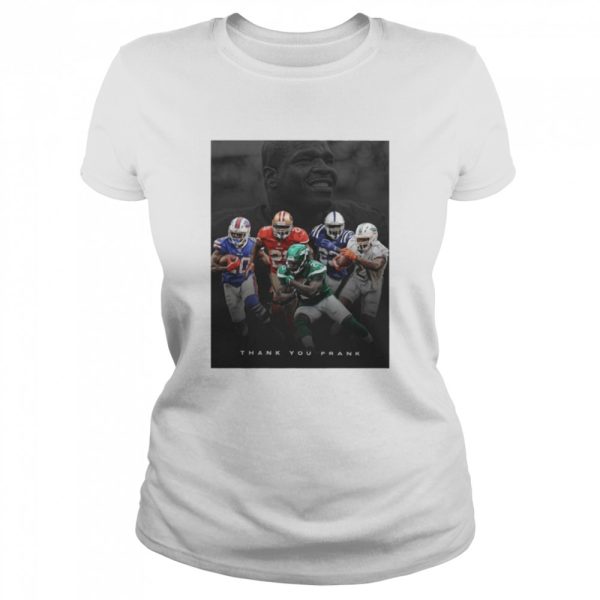 Thank You Frank Gore Retirement 16 Years Career T-shirt