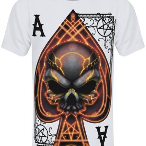 The Ace Of Spades Men’s White Sub Shirt