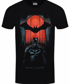 The Batman I Am The Shadows Mens Black T Shirt 1