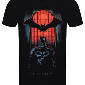 The Batman I Am The Shadows Mens Black T Shirt 1