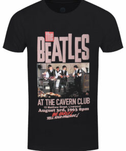 The Beatles Cavern Mens Black T Shirt 1