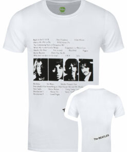 The Beatles White Album Mens White T Shirt 1