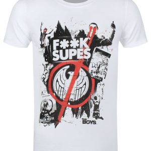 The Boys Fk Supes Mens White T Shirt 1