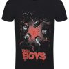 The Boys Group Shot Men’s Black T-Shirt