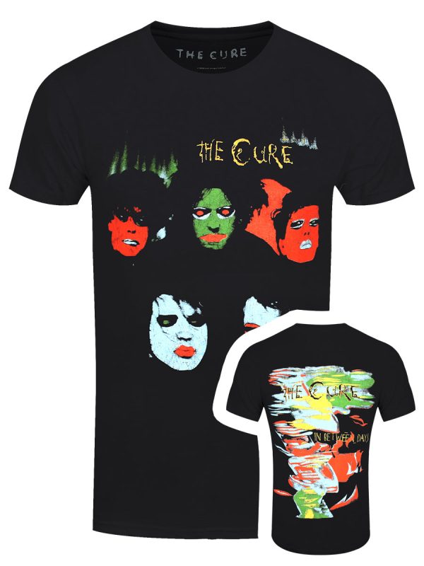 The Cure In Between Days Men’s Black T-Shirt