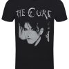 The Cure Robert Illustration Men’s Black T-Shirt