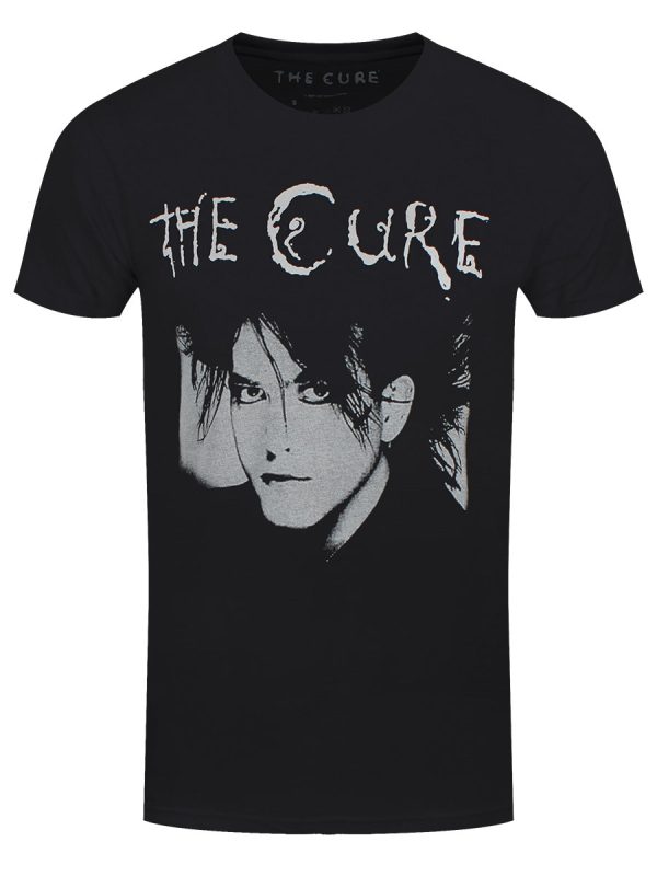 The Cure Robert Illustration Men’s Black T-Shirt