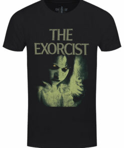 The Exorcist Regan Possession Mens Black T Shirt 1