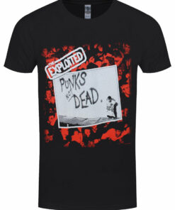 The Exploited Punks Not Dead Mens Black T Shirt 1