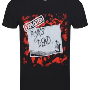 The Exploited Punks Not Dead Men’s Black T-Shirt