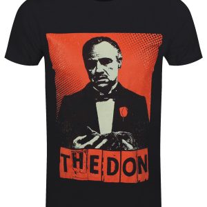 The Godfather The Don Men’s Black T-Shirt