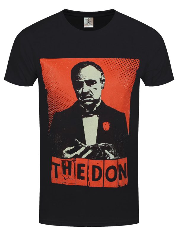 The Godfather The Don Men’s Black T-Shirt