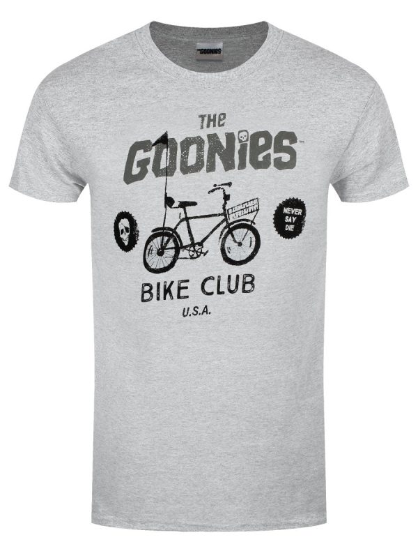 The Goonies Bike Club Men’s Heather Grey T-Shirt