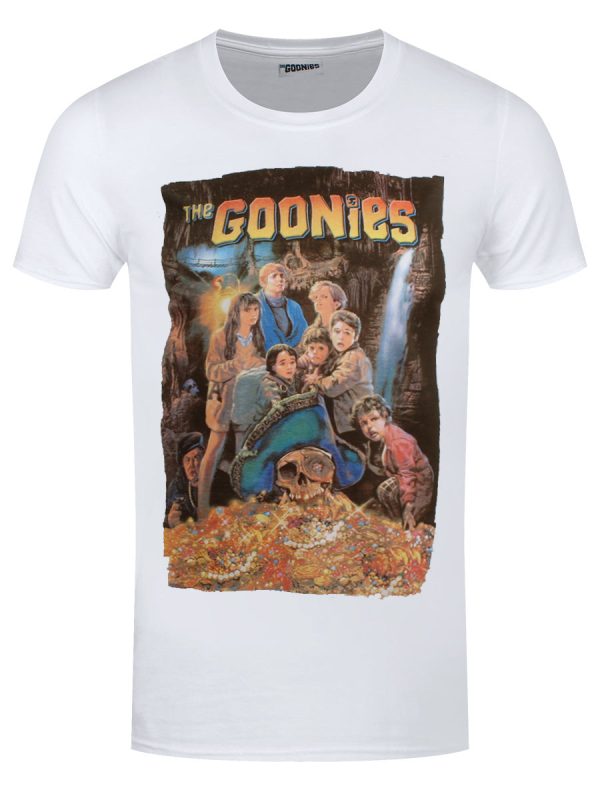 The Goonies Poster Men’s White T-Shirt