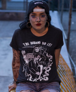 The Husband Did It T Shirt 1