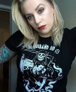 The Husband Did It T Shirt 3