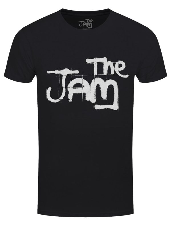 The Jam Spray Logo Men’s Black T-Shirt